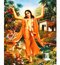 Lord Caitanya Dancing in Navadvipa