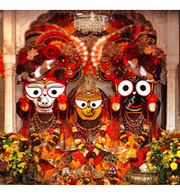 Sri Sri Jagannatha, Baladeva and Lady Subhadra - Melbourne, Australia