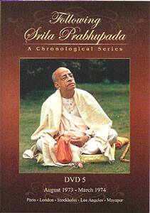 \"Following Srila Prabhupada\" DVD-5