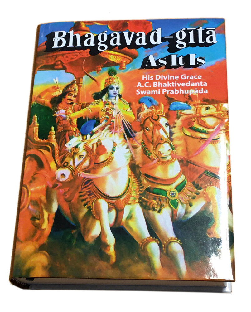 Case of 10 Bhagavad Gita As It Is DELUXE LARGE Edition -- Hardcover with dustjacket