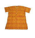 Kurta -- Devotee Harinam Pattern, 4-Button