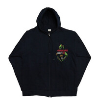 Hoodie Jacket: Vrindavan Dham -- Embroided, Large Size