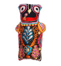 Childrens Stuffed Toy: Jagannatha, Baladeva and Lady Subhadra Dolls with Embroidery