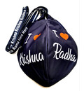 I Love Radha - Digitally Printed Bead-Bag [3 sides and strap] Standard Size