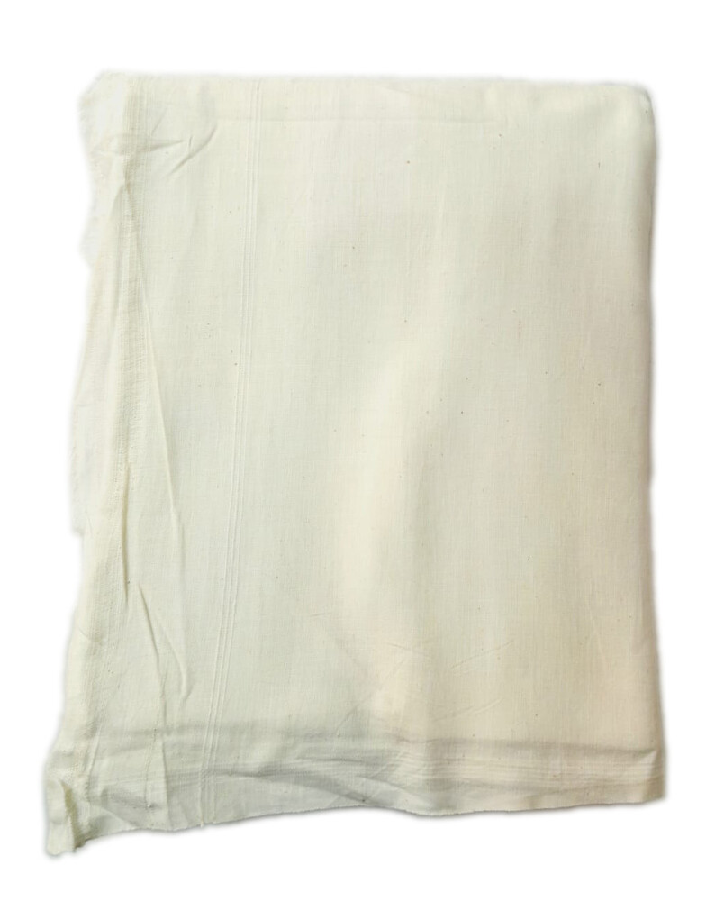 Dhoti / Chadar -- Masalin Pure Fine Cotton - With Border