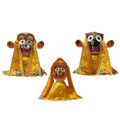 Jagannatha Deity Dress -- Small Flower Design