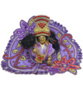 Laddu Gopal Dress Colorful Flowers and Colorful Gems