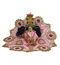 Laddu Gopal Dress Colorful Pearls and Gems