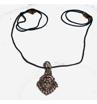 Nrsimhadeva Necklace with Black Thread (small size)