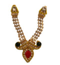 Crown and Necklace Set -- Kerry & Diamonds (pair)