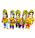 Childrens Stuffed Toys: Panca Pandavas (Yudhishtra,Bhima,Arjuna,Nakula,Sahadeva)