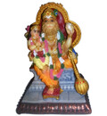 Prahlada Maharaja and Lord Nrsimhadeva Polyresin Figure (5\" high)