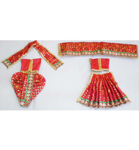 Radha Krishna Dress with Sequins