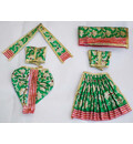 Radha Krishna Dress with Hand Embroidery