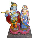 Radha Krishna Polyresin Figure (6\" high)