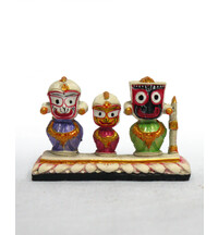 Jagannatha, Baladeva and Subhadra Deities, Small Size