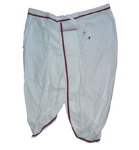 Dhoti White Ready-Made Trouser -- Plain Borders