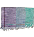 Gamcha, Khadi, large size (200x100 cm) -- Traditional Indian Bathing Towel