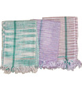 Gamcha, Khadi, medium size (175x90 cm) -- Traditional Indian Bathing Towel