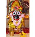 Clothes for Jagannatha, Baladeva and Subhadra Deities