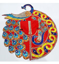 Deluxe Peacock Dress for Laddu Gopal Deity