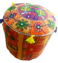 Sitting Stool in Rajhastani Cloth